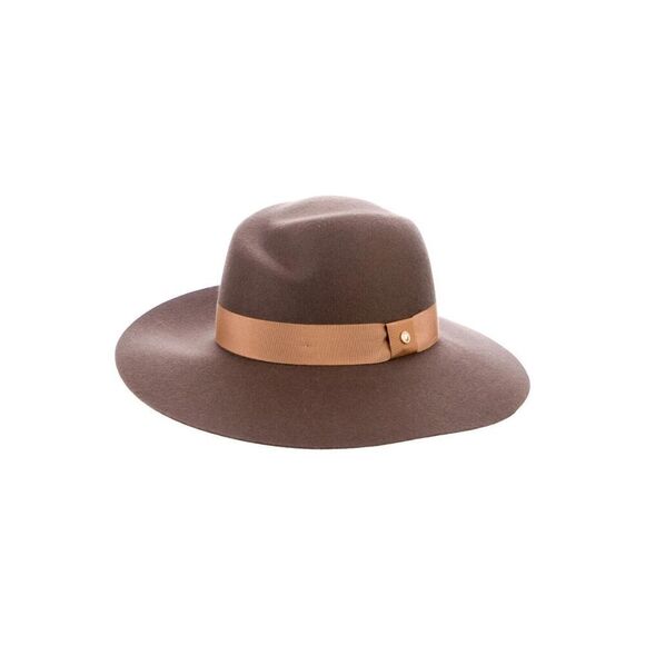 rag & bone Solid Grosgrain Trim Brim Bucket Hat Unisex Medium Ribbon Fitted - Picture 1 of 7